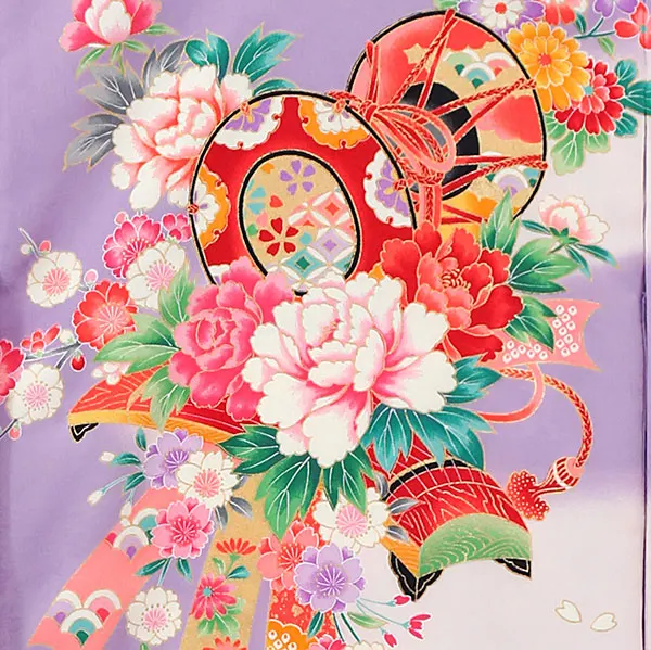 (一つ身)紫 お宮参り