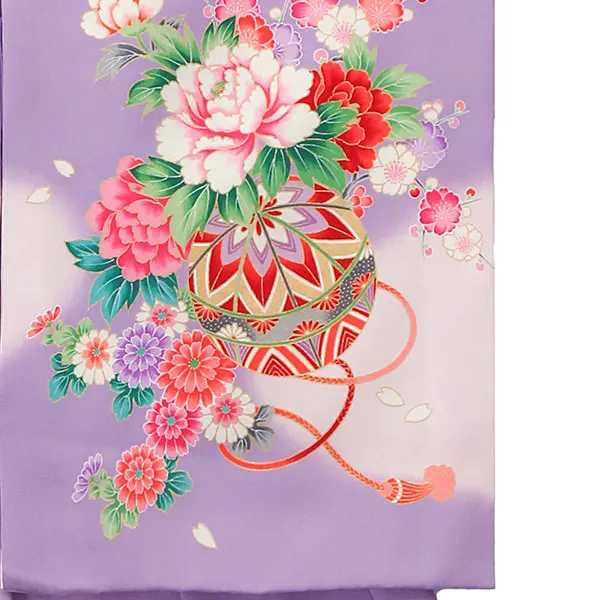 (一つ身)紫 お宮参り