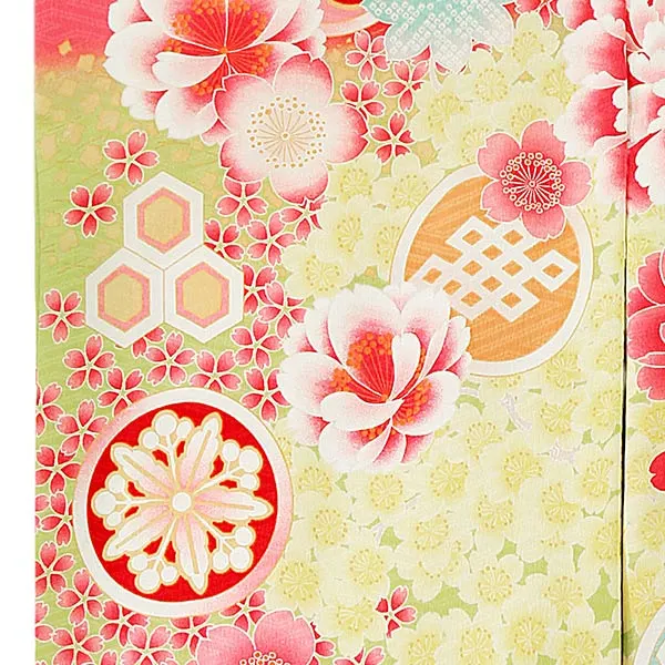 JAPAN STYLE (一つ身)黄緑 お宮参り