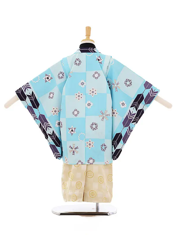 式部浪漫 5歳(羽織袴)黒 七五三
