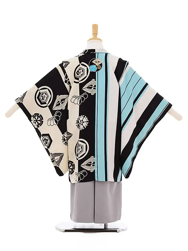 ジャパンスタイル 5歳(羽織袴)白 七五三