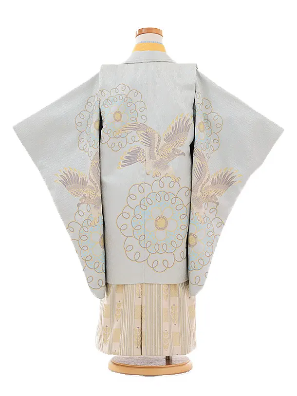 ひさかたろまん 3歳(羽織袴)ｵﾚﾝｼﾞ 七五三