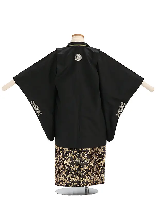 式部浪漫 5歳(羽織袴)ﾍﾞｰｼﾞｭ 七五三