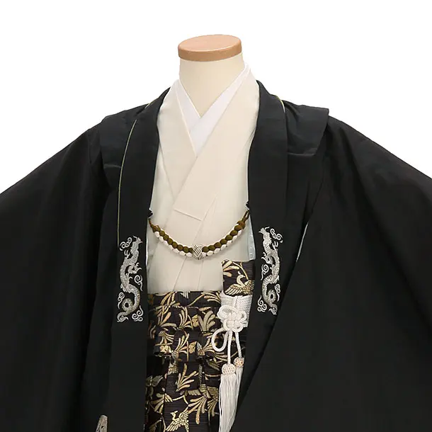 式部浪漫 5歳(羽織袴)ﾍﾞｰｼﾞｭ 七五三