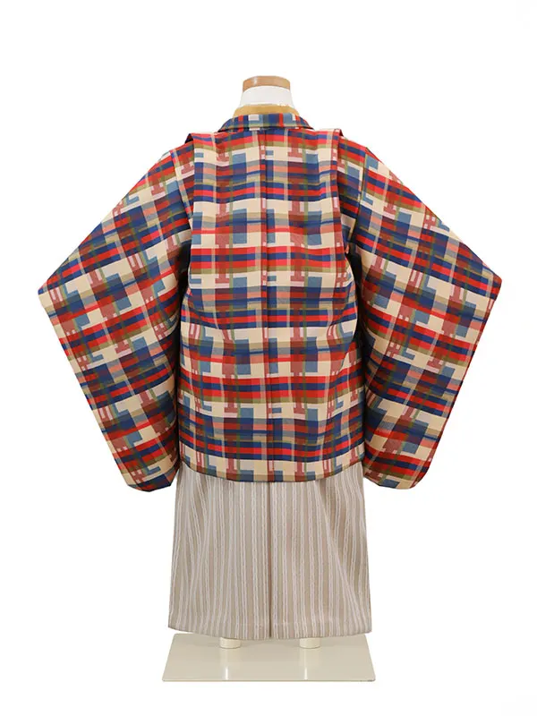 3歳(羽織袴)赤 七五三