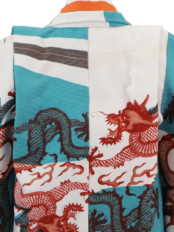 ﾓﾀﾞﾝｱﾝﾃﾅ 3歳(羽織袴)青 七五三