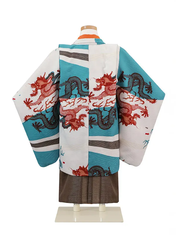 ﾓﾀﾞﾝｱﾝﾃﾅ 3歳(羽織袴)青 七五三