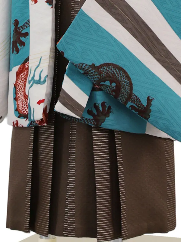 ﾓﾀﾞﾝｱﾝﾃﾅ 3歳(羽織袴)青 七五三