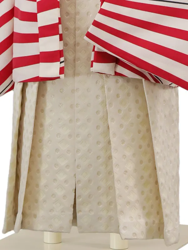 和ｓびんてーじ 3歳(羽織袴)赤 七五三