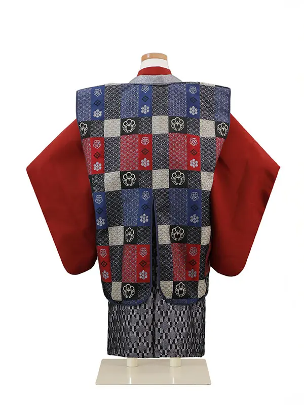 3歳(羽織袴)紺 七五三