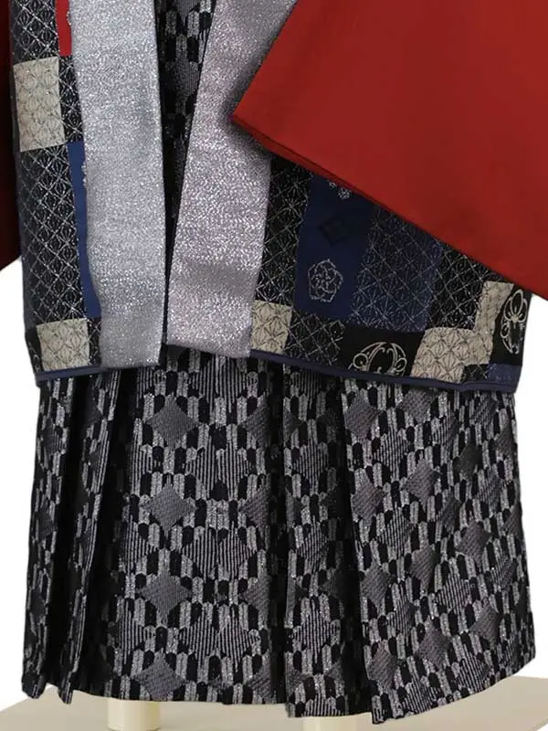 3歳(羽織袴)紺 七五三