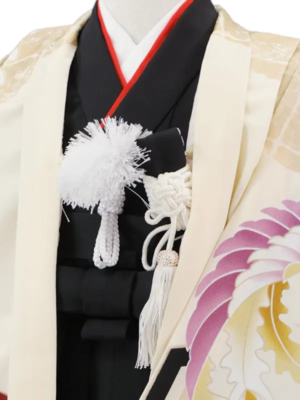 ぷちぷり 3歳(羽織袴)ﾍﾞｰｼﾞｭ 七五三