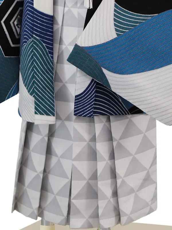 ジャパンスタイル 3歳(羽織袴)青 七五三