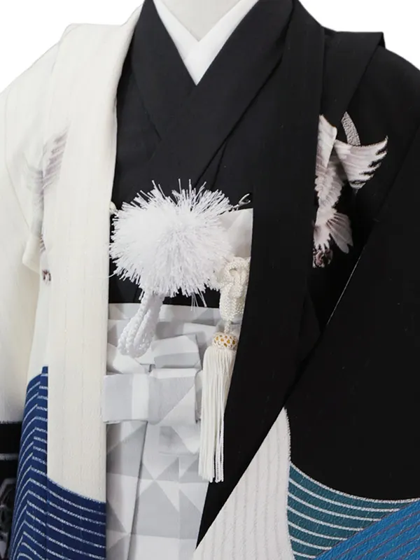 ジャパンスタイル 3歳(羽織袴)青 七五三