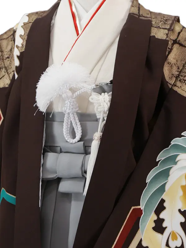 ぷちぷり 5歳(羽織袴)茶色 七五三