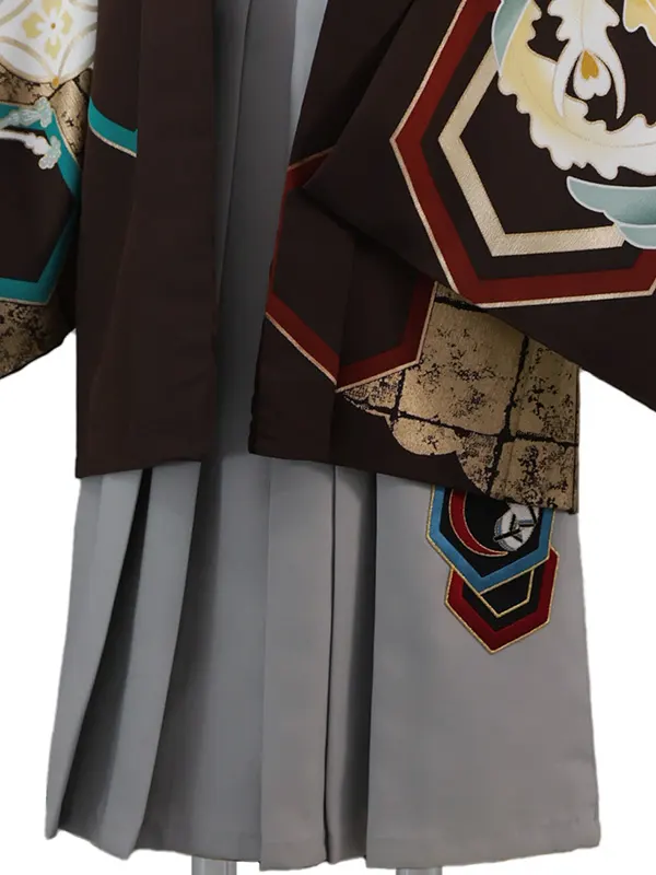 ぷちぷり 5歳(羽織袴)茶色 七五三