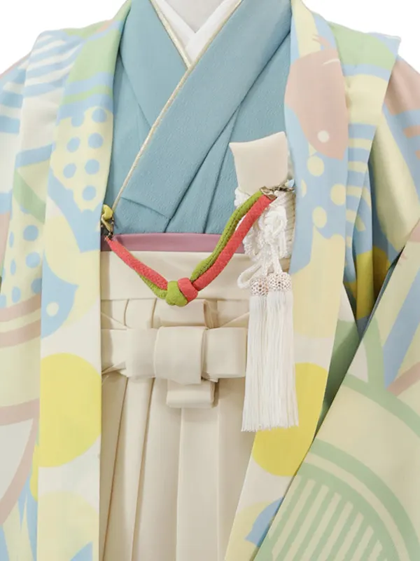 5歳(羽織袴)黄緑 七五三