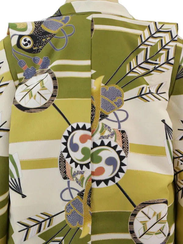 5歳(羽織袴)緑 七五三