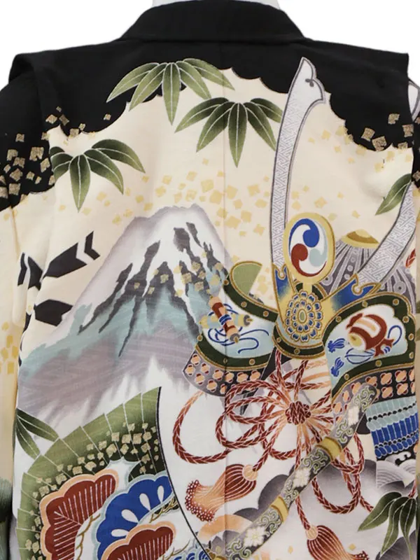 乙葉 5歳(羽織袴)黒 七五三