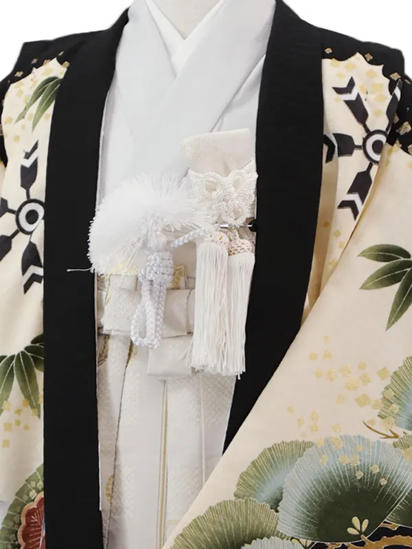 乙葉 5歳(羽織袴)黒 七五三