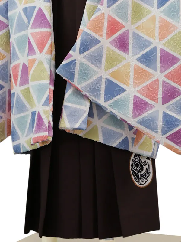 池田美優 5歳(羽織袴)水色 七五三