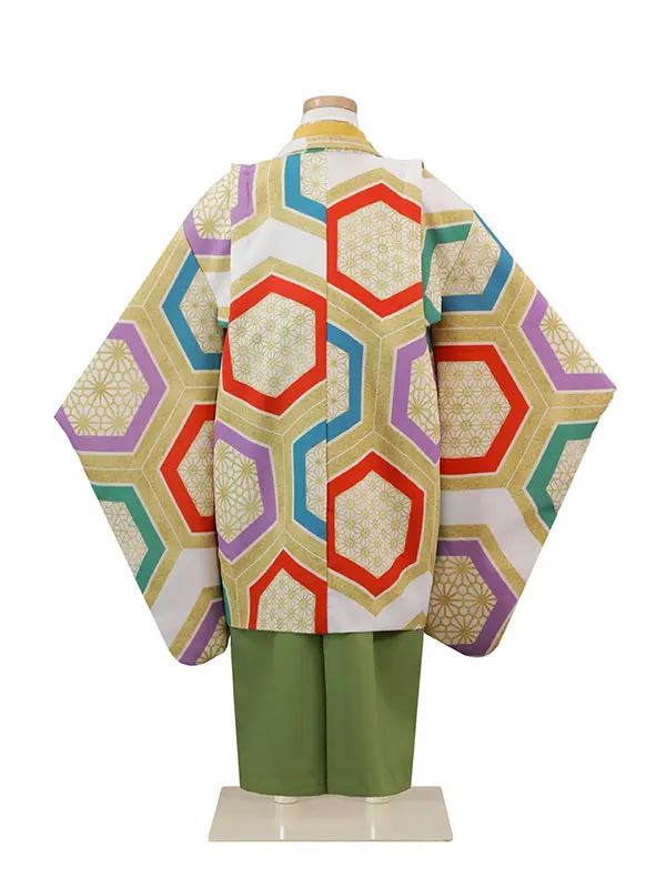 5歳(羽織袴)ﾍﾞｰｼﾞｭ 七五三