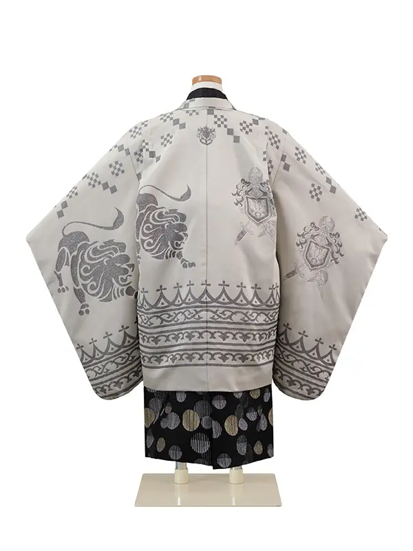 5歳(羽織袴)ﾍﾞｰｼﾞｭ 七五三