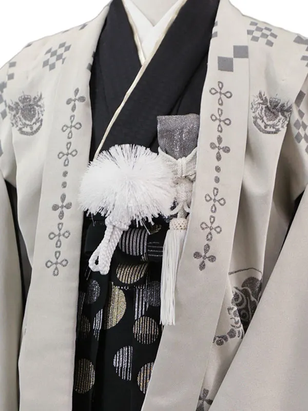 5歳(羽織袴)ﾍﾞｰｼﾞｭ 七五三