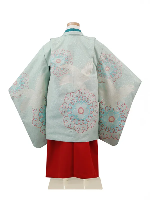 5歳(羽織袴)水色 七五三