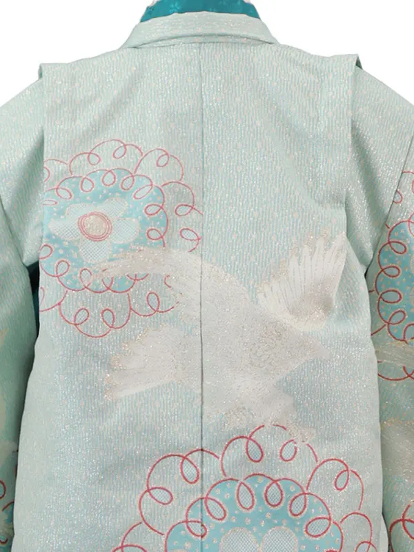 5歳(羽織袴)水色 七五三