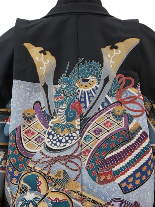 5歳(羽織袴)黒 七五三