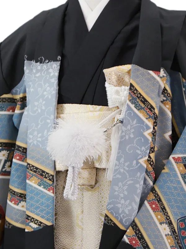 5歳(羽織袴)黒 七五三