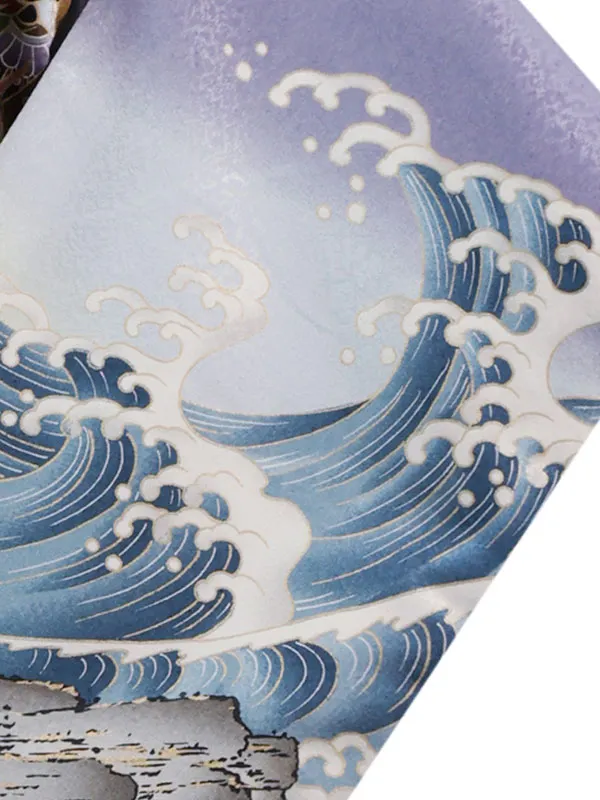 3歳(羽織袴)紫 七五三