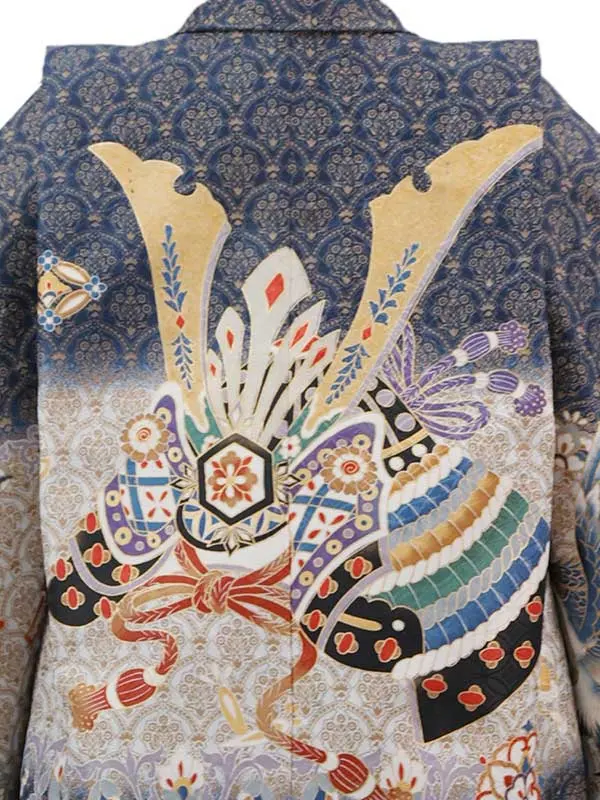 3歳(羽織袴)紺 七五三