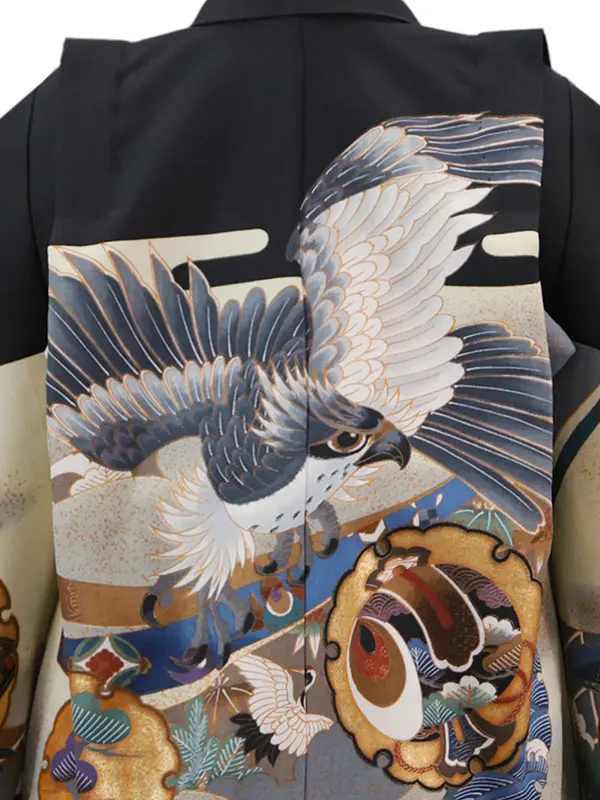 3歳(羽織袴)黒 七五三