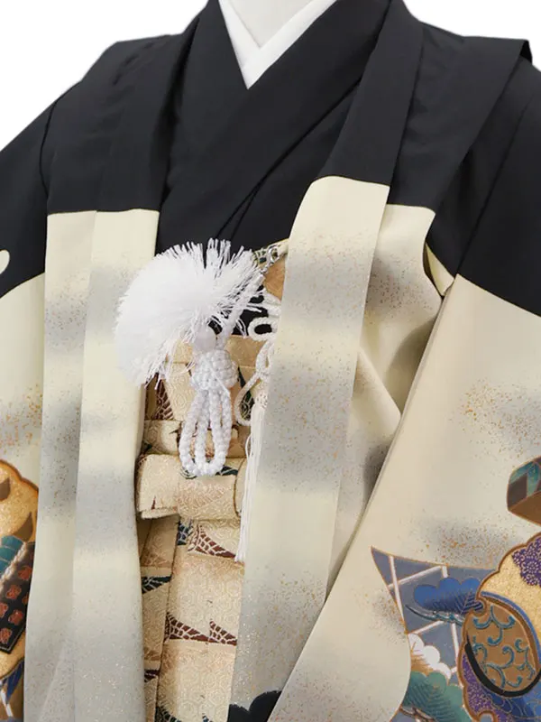 3歳(羽織袴)黒 七五三