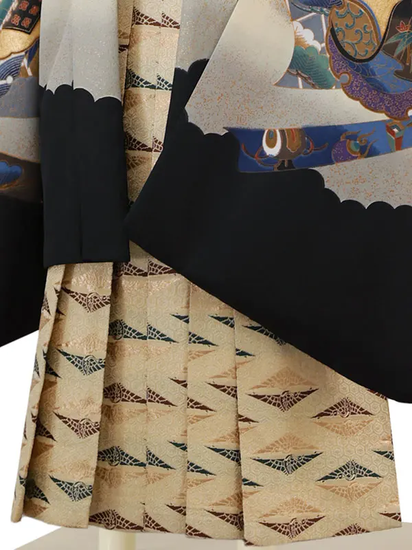 3歳(羽織袴)黒 七五三