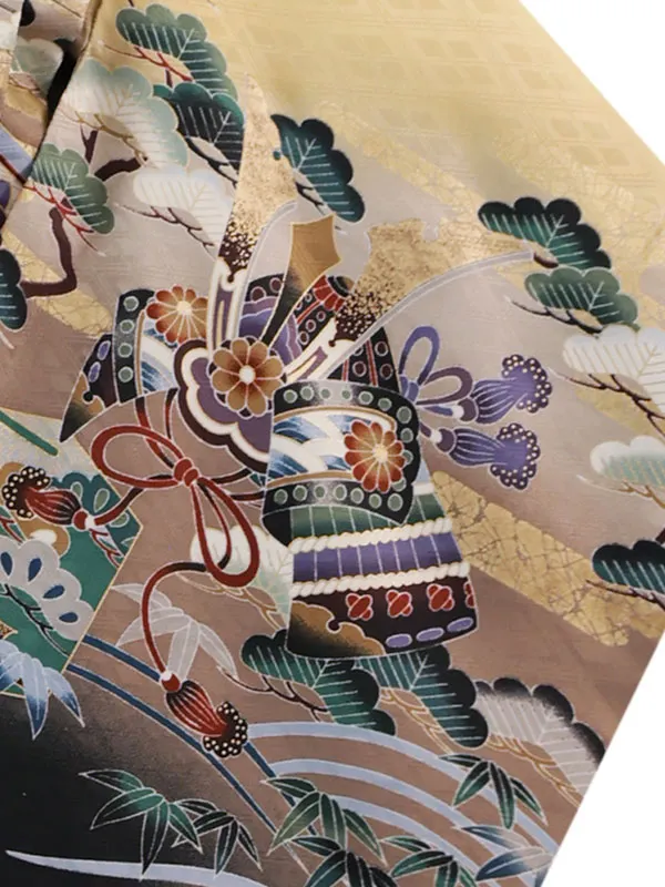 3歳(羽織袴)黄土色 七五三