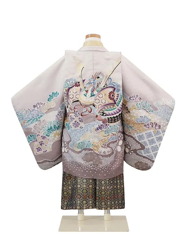 3歳(羽織袴)ﾍﾞｰｼﾞｭ 七五三