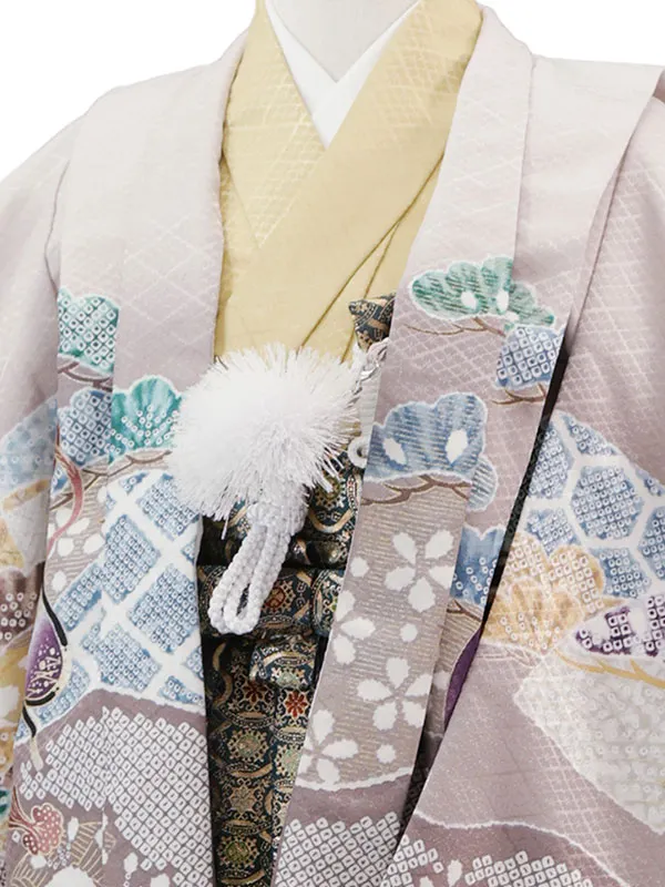 3歳(羽織袴)ﾍﾞｰｼﾞｭ 七五三