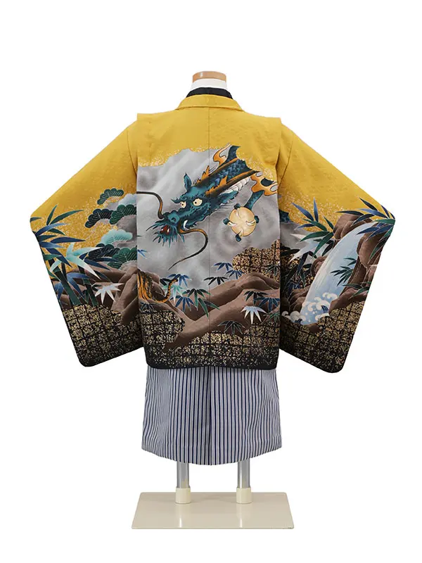 3歳(羽織袴)黄土色 七五三