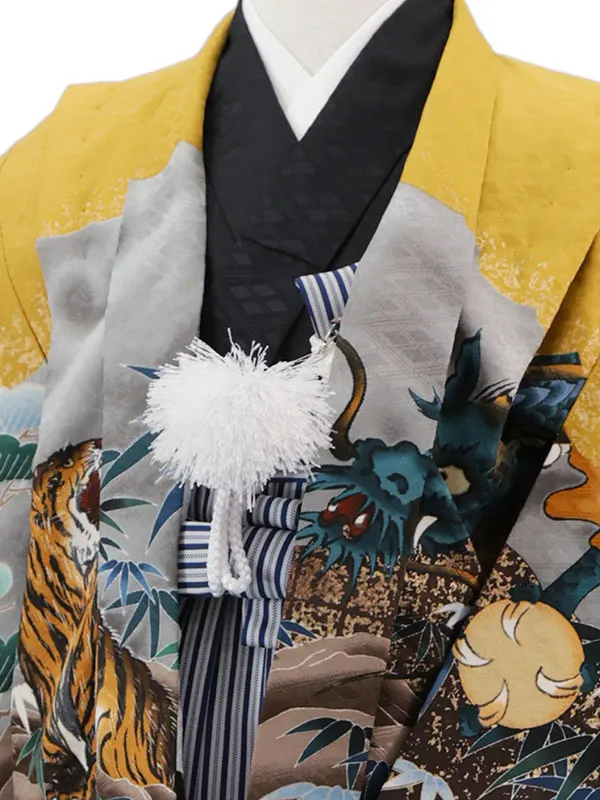 3歳(羽織袴)黄土色 七五三