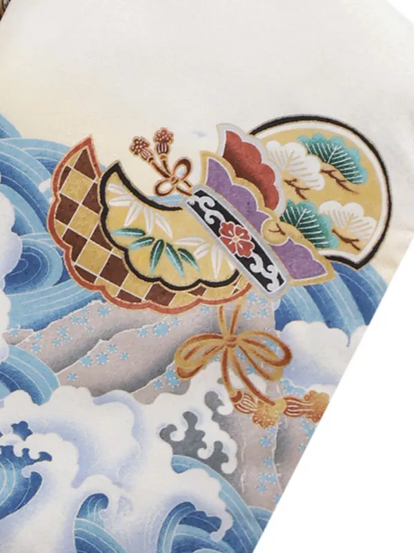 3歳(羽織袴)白 七五三