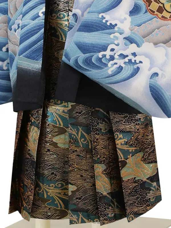 3歳(羽織袴)白 七五三