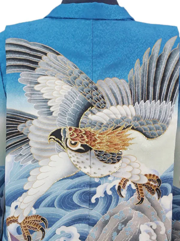 3歳(羽織袴)青 七五三