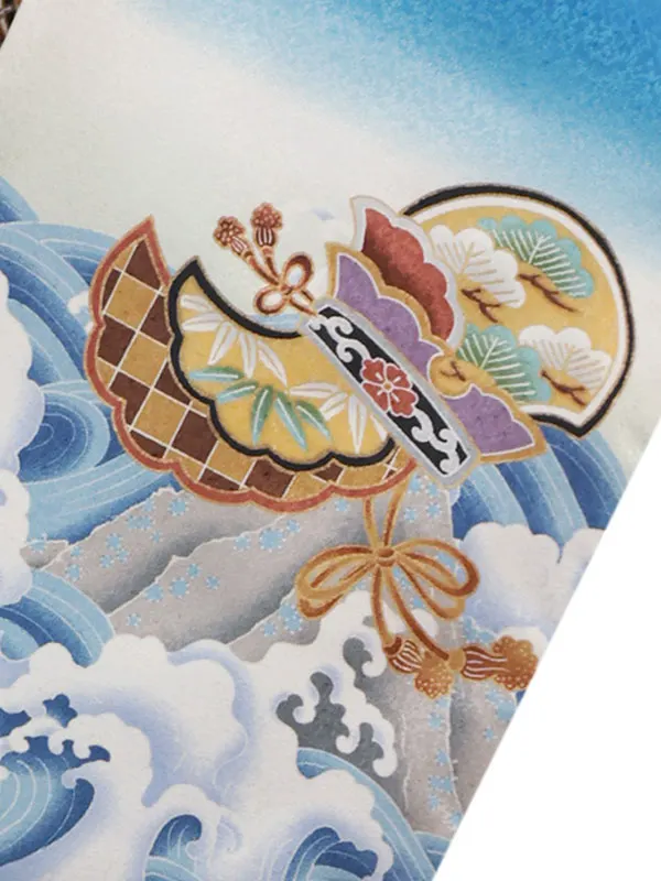 3歳(羽織袴)青 七五三