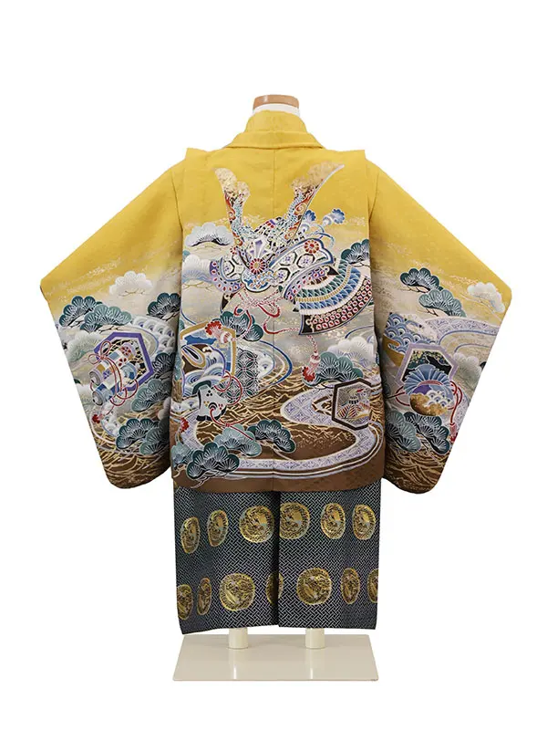 3歳(羽織袴)黄土色 七五三