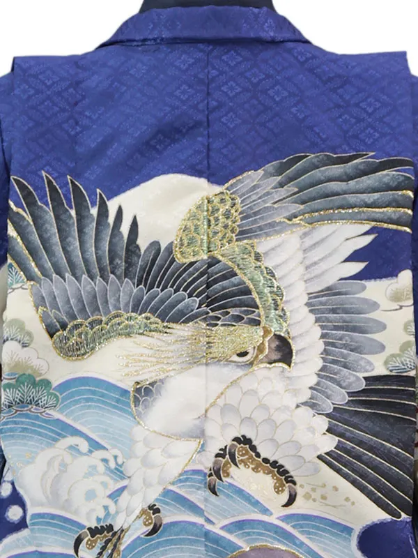 3歳(羽織袴)青 七五三