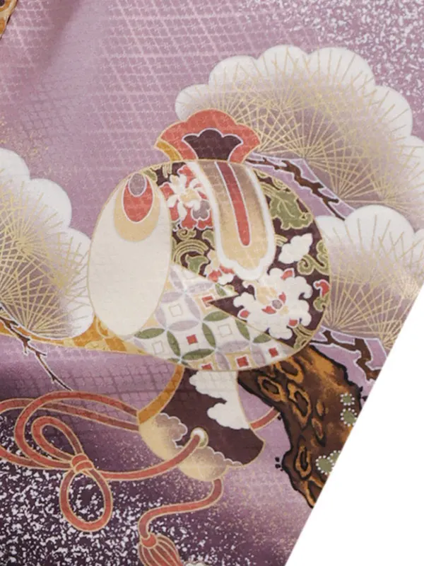 3歳(羽織袴)紫 七五三