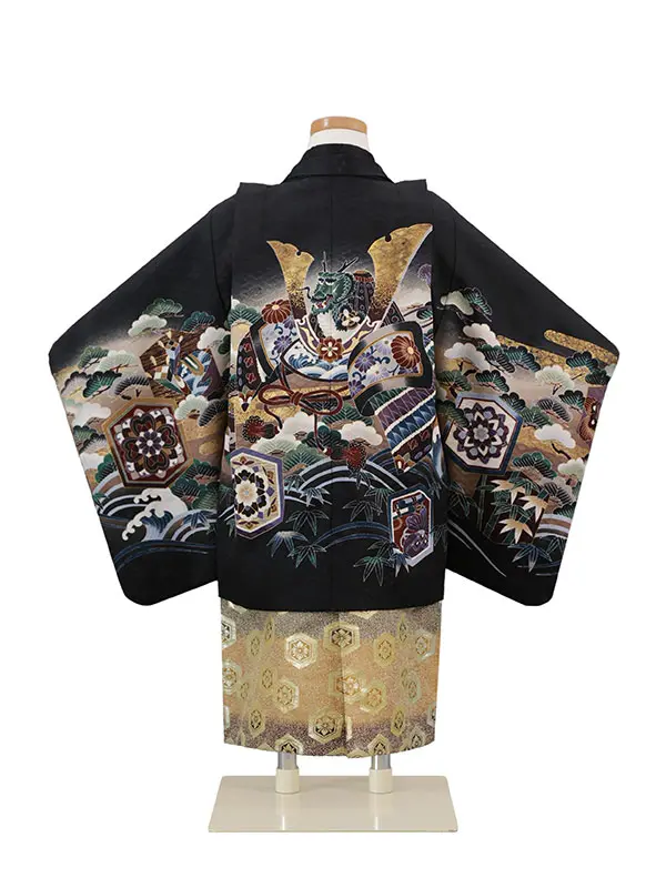 3歳(羽織袴)黒 七五三